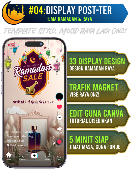TikTok Product Poster