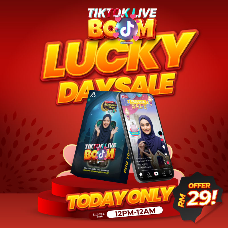 tiktok live design template